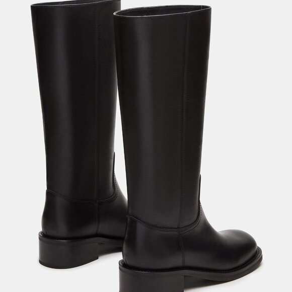 Steve Madden Riggs Black Leather black - Picture 4 of 6